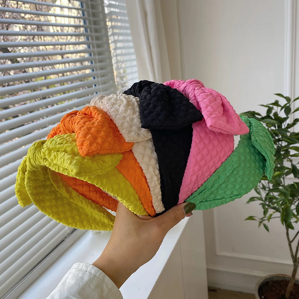 HEALLOR Retro Solid Color Headband Women Knitted Hair Bands Wide Band Hair Hoop Girls Fashion Headwear Hair Accessories
HEALLOR Retro Solid Color Headband Women Knitted Hair Bands Wide Band Hair Hoop Girls Fashion Headwear Hair Accessories