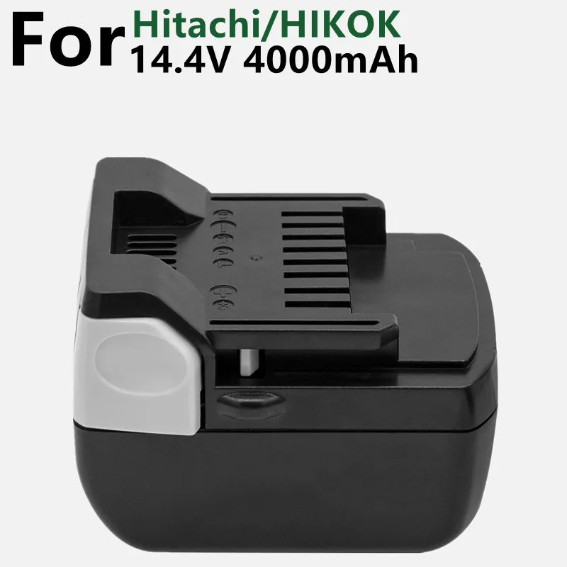 Replacement 14.4V 4000mAh Hitachi/HIKOKI lithium ion battery pack for power tool combo kit BSL1430 BSL1460B BSL1830 BSL1860B
Replacement 14.4V 4000mAh Hitachi/HIKOKI lithium ion battery pack for power tool combo kit BSL1430 BSL1460B BSL1830 BSL1860B