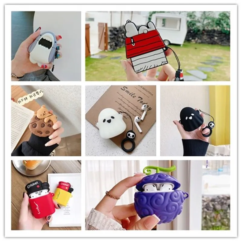 Fruit Cartoon Camera Bear Bottle Shark Earphone Case For Apple Airpods 1 2 3 Cover Protection Silicone Soft Cases Charging Box
Fruit Cartoon Camera Bear Bottle Shark Earphone Case For Apple Airpods 1 2 3 Cover Protection Silicone Soft Cases Charging Box