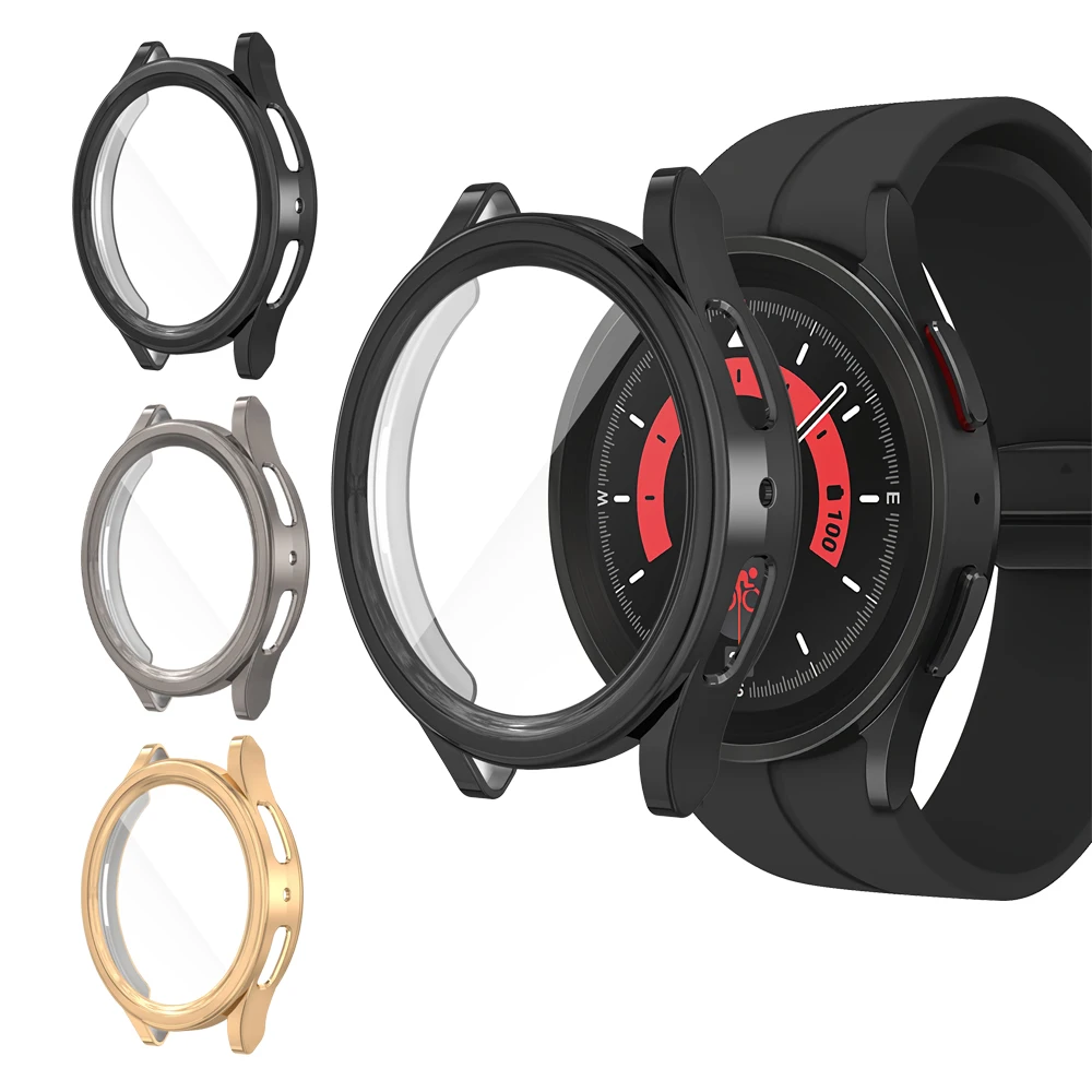 Case for Samsung Galaxy watch 5pro 45mm TPU Plated all-around bumper cover Screen protector Galaxy watch 5pro 45mm Watch Accesso
Case for Samsung Galaxy watch 5pro 45mm TPU Plated all-around bumper cover Screen protector Galaxy watch 5pro 45mm Watch Accesso