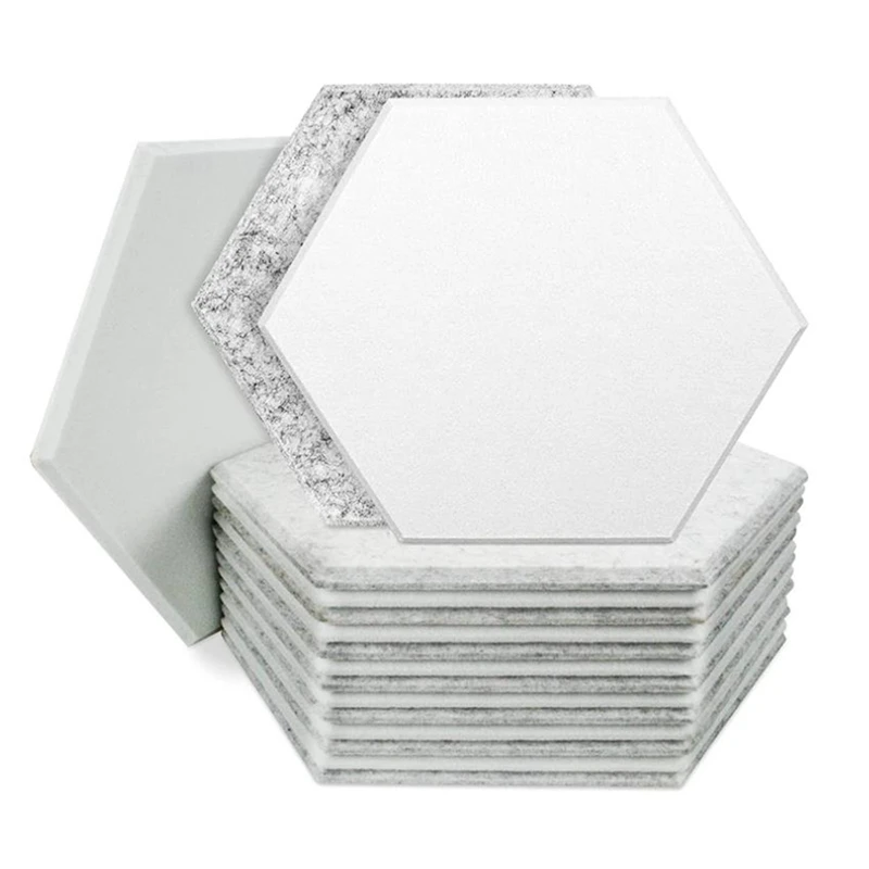 Hot 3C-16 Packs Acoustic Panel,Hexagon Soundproof Wall Padding,Beveled Edge Sound Dampening Panels,For Acoustic Treatment,Etc
Hot 3C-16 Packs Acoustic Panel,Hexagon Soundproof Wall Padding,Beveled Edge Sound Dampening Panels,For Acoustic Treatment,Etc