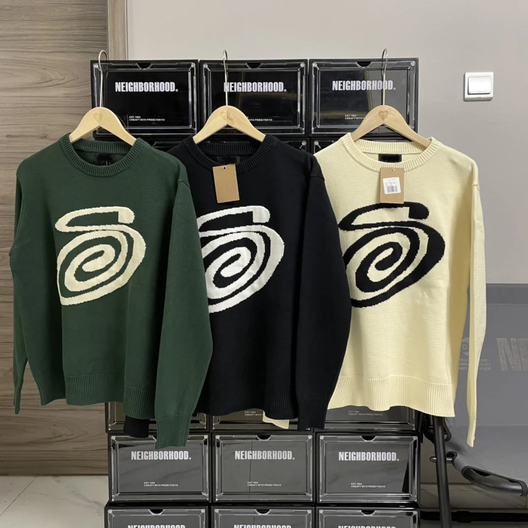 22 West Coast 680g wool Mosquito Incense S Letter Sweater Double-sided Jacquard T-Shirt vintage sweater
22 West Coast 680g wool Mosquito Incense S Letter Sweater Double-sided Jacquard T-Shirt vintage sweater