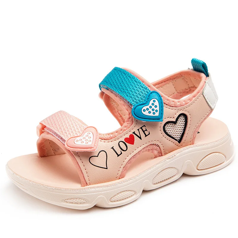 Summer Sandals For Kids Girls Fashion Love Shoes Casual Girls Non-Slip Kids Beach Sandals 26-37 Dropshipping
Summer Sandals For Kids Girls Fashion Love Shoes Casual Girls Non-Slip Kids Beach Sandals 26-37 Dropshipping