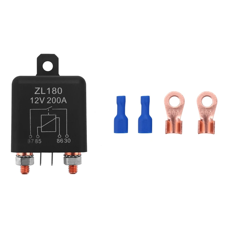 12V 200A реле автомобиля грузовик для автомобильного двигателя лодка автомобиля Стартер сверхмощный Сплит зарядка ZL180 с 2 контактами следов + 2 ... 
12V 200A реле автомобиля грузовик для автомобильного двигателя лодка автомобиля Стартер сверхмощный Сплит зарядка ZL180 с 2 контактами следов + 2 ...