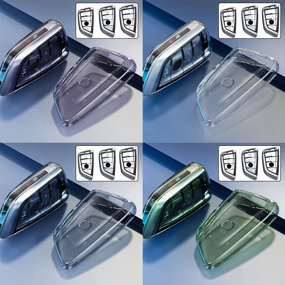 1pc Key Shell TPU Transparent Car Key Case Cover Holder Shell For BMW F20 G20 G30 X1 G05 X6 X7 Key Shell
1pc Key Shell TPU Transparent Car Key Case Cover Holder Shell For BMW F20 G20 G30 X1 G05 X6 X7 Key Shell