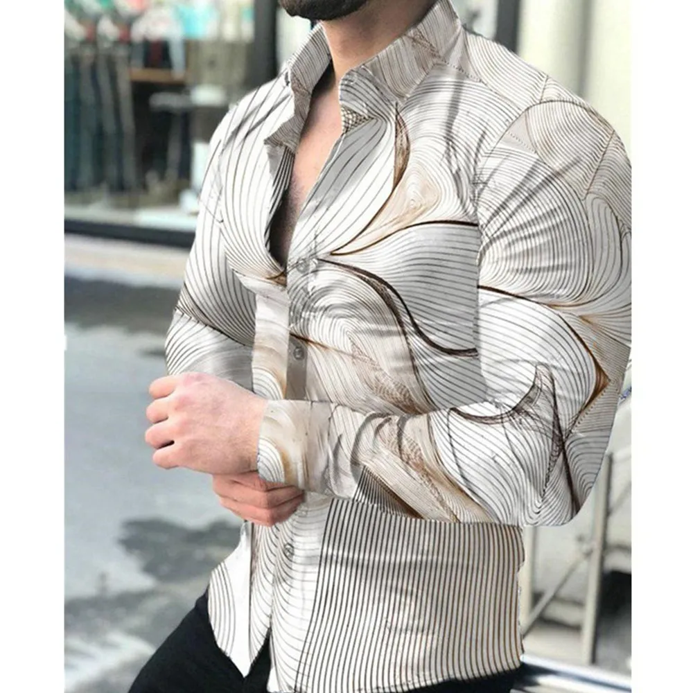 Shirt Men Shirt Fit Formal Long Sleeve Men Mens M~2XL Printed Shirts Slim Tops Button Fashion Durable Practical
Shirt Men Shirt Fit Formal Long Sleeve Men Mens M~2XL Printed Shirts Slim Tops Button Fashion Durable Practical