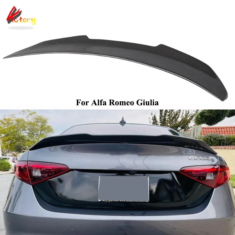 For Alfa Romeo Giulia Sedan 2015 - 2021 Real Carbon Rear Trunk Spoilers Boot Wing
For Alfa Romeo Giulia Sedan 2015 - 2021 Real Carbon Rear Trunk Spoilers Boot Wing