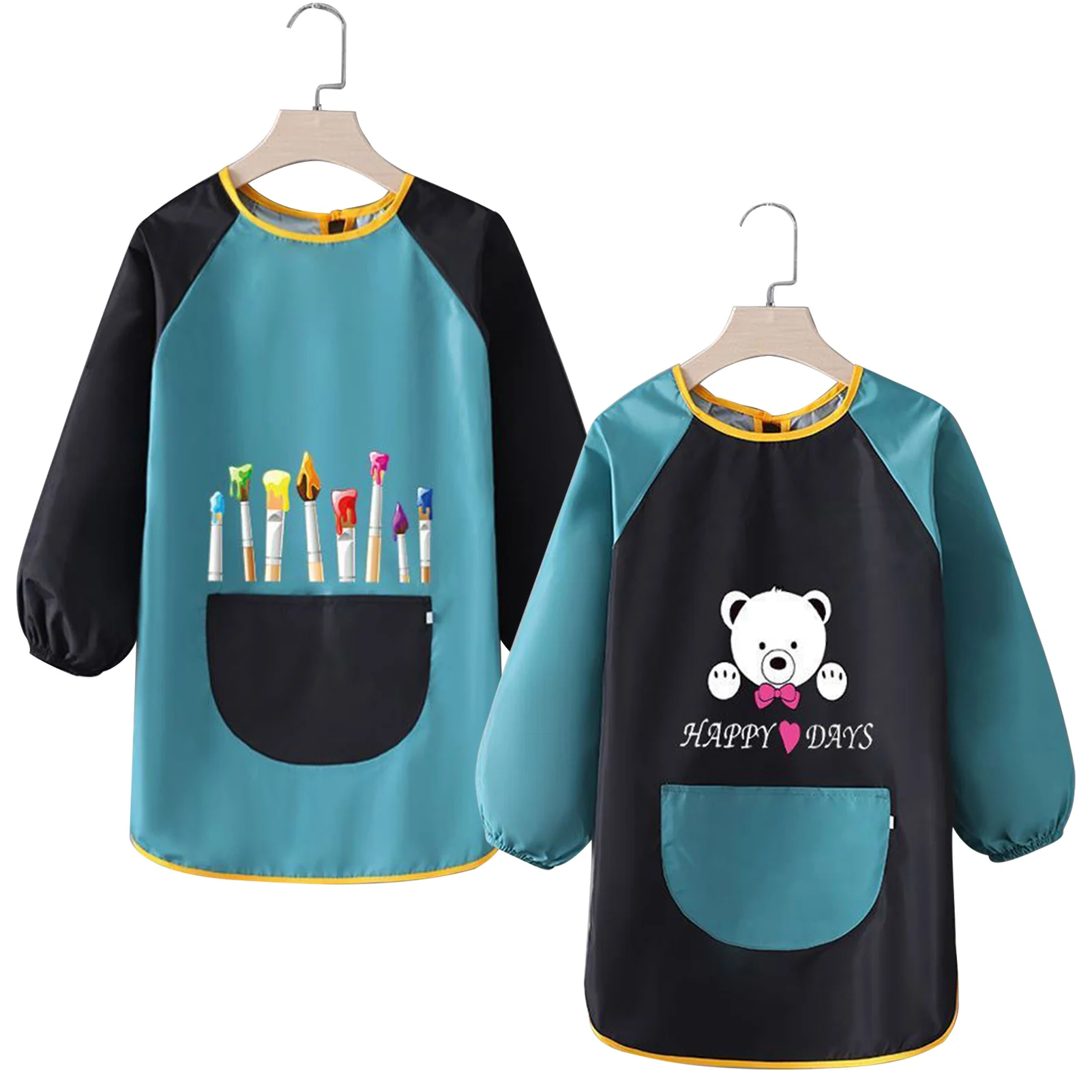 Детские художественные Смоки с круглым вырезом, Детские художественные Смоки, эластичные детские фартуки высокой плотности с длинными рук...
Детские художественные Смоки с круглым вырезом, Детские художественные Смоки, эластичные детские фартуки высокой плотности с длинными рук...