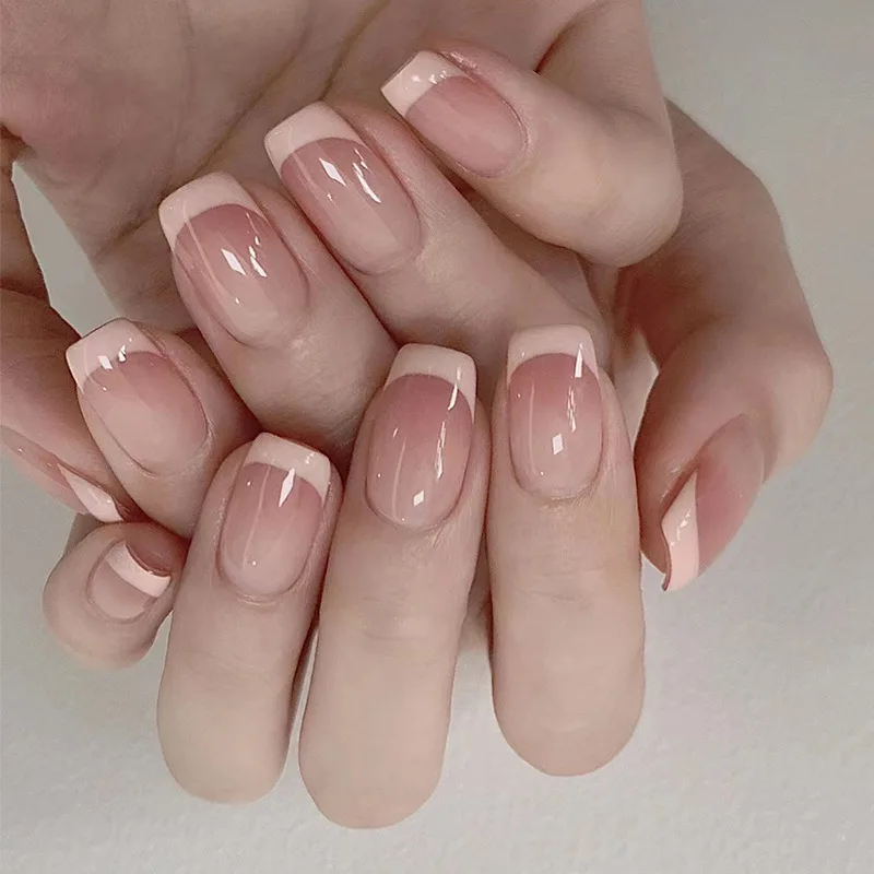 Gradient Fake Nails Nail Patches Fake Nails French Manicures Manicures Gradient Color French Style Girly Style Sweet Fashionable
Gradient Fake Nails Nail Patches Fake Nails French Manicures Manicures Gradient Color French Style Girly Style Sweet Fashionable