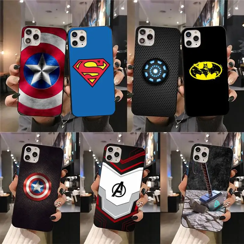 Marvel SuperHero Logo Phone Case For iphone 13 12 11 Pro Mini XS Max 8 7 Plus X SE 2020 XR cover
Marvel SuperHero Logo Phone Case For iphone 13 12 11 Pro Mini XS Max 8 7 Plus X SE 2020 XR cover