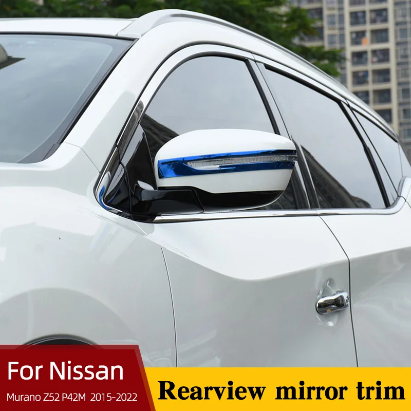 Car Rearview Side Mirror Stripe Cover Trim Fit For Nissan Murano Z52 P42M 2015-2022 ABS Wear-resistant Durable Tool
Car Rearview Side Mirror Stripe Cover Trim Fit For Nissan Murano Z52 P42M 2015-2022 ABS Wear-resistant Durable Tool