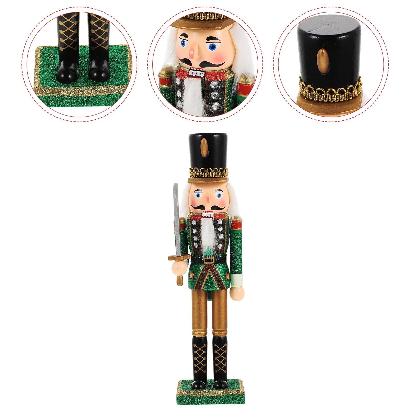 Nutcracker Nutcrackerswood Christmas Desktop Decor Ornament Wooden Decoration Soldier Wonderland Giftsclearance Dayssmallcraft 
Nutcracker Nutcrackerswood Christmas Desktop Decor Ornament Wooden Decoration Soldier Wonderland Giftsclearance Dayssmallcraft