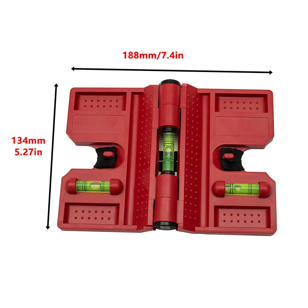 Brand New Meter Post Post Level Tool Versatile Adjustable Plastic Vertical W/ Strap With Straps 4 Strips 90° Angle
Brand New Meter Post Post Level Tool Versatile Adjustable Plastic Vertical W/ Strap With Straps 4 Strips 90° Angle