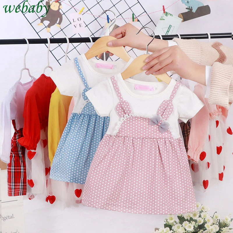 2022 Summer Baby Clothing Cute Newborn Infant Girls Dress Dot Patchwork Bow Princess Dress Toddler Kids Birthday Party Clothes
2022 Summer Baby Clothing Cute Newborn Infant Girls Dress Dot Patchwork Bow Princess Dress Toddler Kids Birthday Party Clothes