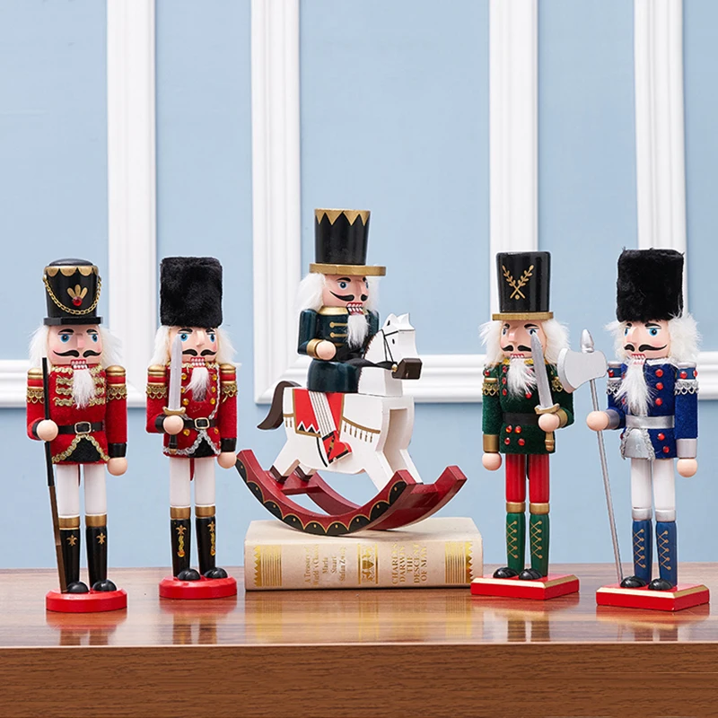 Modern Wooden Nutcracker Soldier Figurine Ornament Desk Accessories Living Room Home Decoration Accessories Teen Room Decoration
Modern Wooden Nutcracker Soldier Figurine Ornament Desk Accessories Living Room Home Decoration Accessories Teen Room Decoration