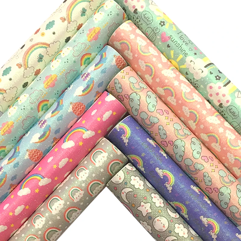 Rainbow Bridge Color Glitter Faux Synthetic Leather Sheets Making For Bow Hair Earrings DIY Handbag Home Decor Crafts Vinyl 3697
Rainbow Bridge Color Glitter Faux Synthetic Leather Sheets Making For Bow Hair Earrings DIY Handbag Home Decor Crafts Vinyl 3697