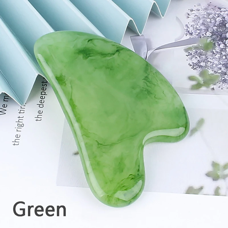 Natural Resin Gua Sha Board Massage Guasha Plate Face Massager Scrapers Tools Healthy Massage Beauty Care
Natural Resin Gua Sha Board Massage Guasha Plate Face Massager Scrapers Tools Healthy Massage Beauty Care