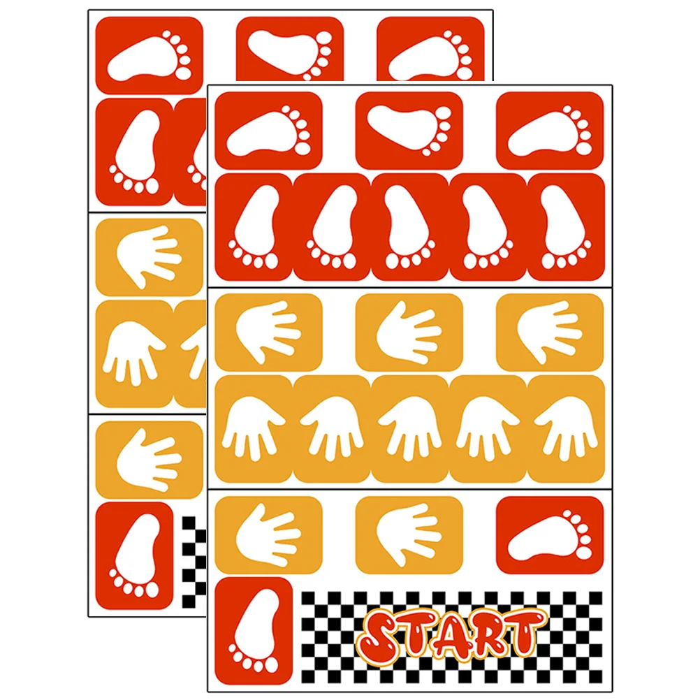 6 Sheets Footprint Stickers Floor Decals Children Office Wall Classroom Kids Hand Decor Pvc Kindergarten
6 Sheets Footprint Stickers Floor Decals Children Office Wall Classroom Kids Hand Decor Pvc Kindergarten