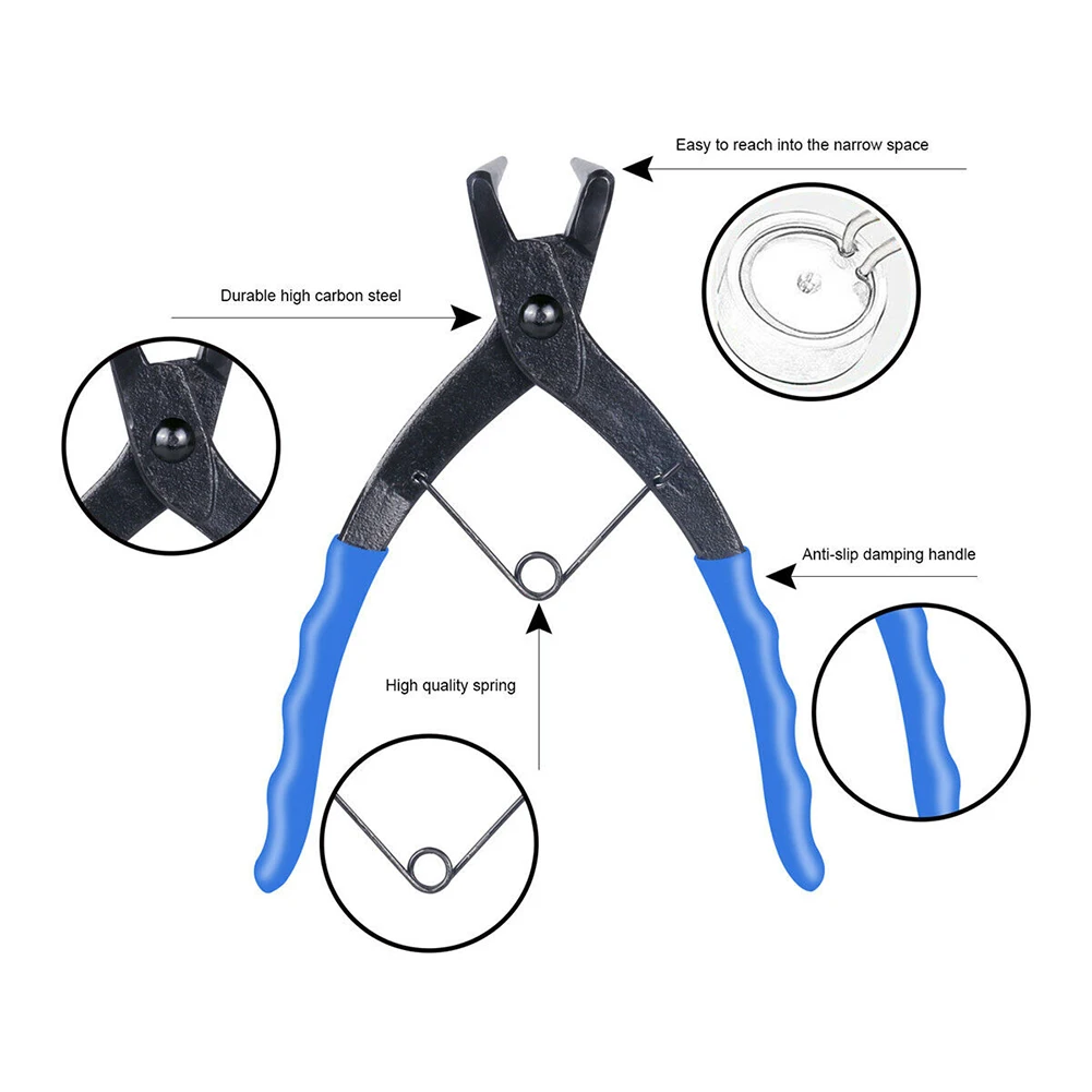 Brand New Snap Ring Pliers Hand Tools Blue For Internal Circlips Tool Heavy-duty Hight-strength Steel Universal
Brand New Snap Ring Pliers Hand Tools Blue For Internal Circlips Tool Heavy-duty Hight-strength Steel Universal