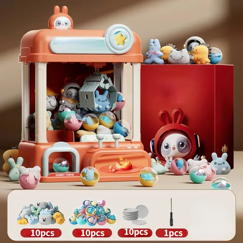 Машинка для кукол «сделай сам» большого размера, детская игровая машина с монетами, мини-захват-кран, Музыкальная кукла, подарок на Рождество, игрушки
Машинка для кукол «сделай сам» большого размера, детская игровая машина с монетами, мини-захват-кран, Музыкальная кукла, подарок на Рождество, игрушки