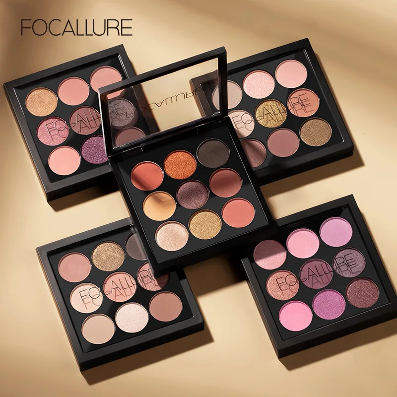 FOCALLURE 9 Color Eyeshadow Palette Matte Shimmer Neutral Eyeshadow Highly Pigmented Natural Bronze Eye Makeup Smoky Eyeshadow
FOCALLURE 9 Color Eyeshadow Palette Matte Shimmer Neutral Eyeshadow Highly Pigmented Natural Bronze Eye Makeup Smoky Eyeshadow