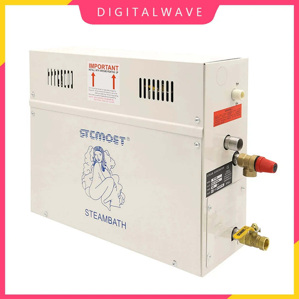 9KW Steam Generator for Shower 220V/380V Home Steam Machine Sauna Equipment Sauna Bath SPA Steam Shower with Digital Controller
9KW Steam Generator for Shower 220V/380V Home Steam Machine Sauna Equipment Sauna Bath SPA Steam Shower with Digital Controller