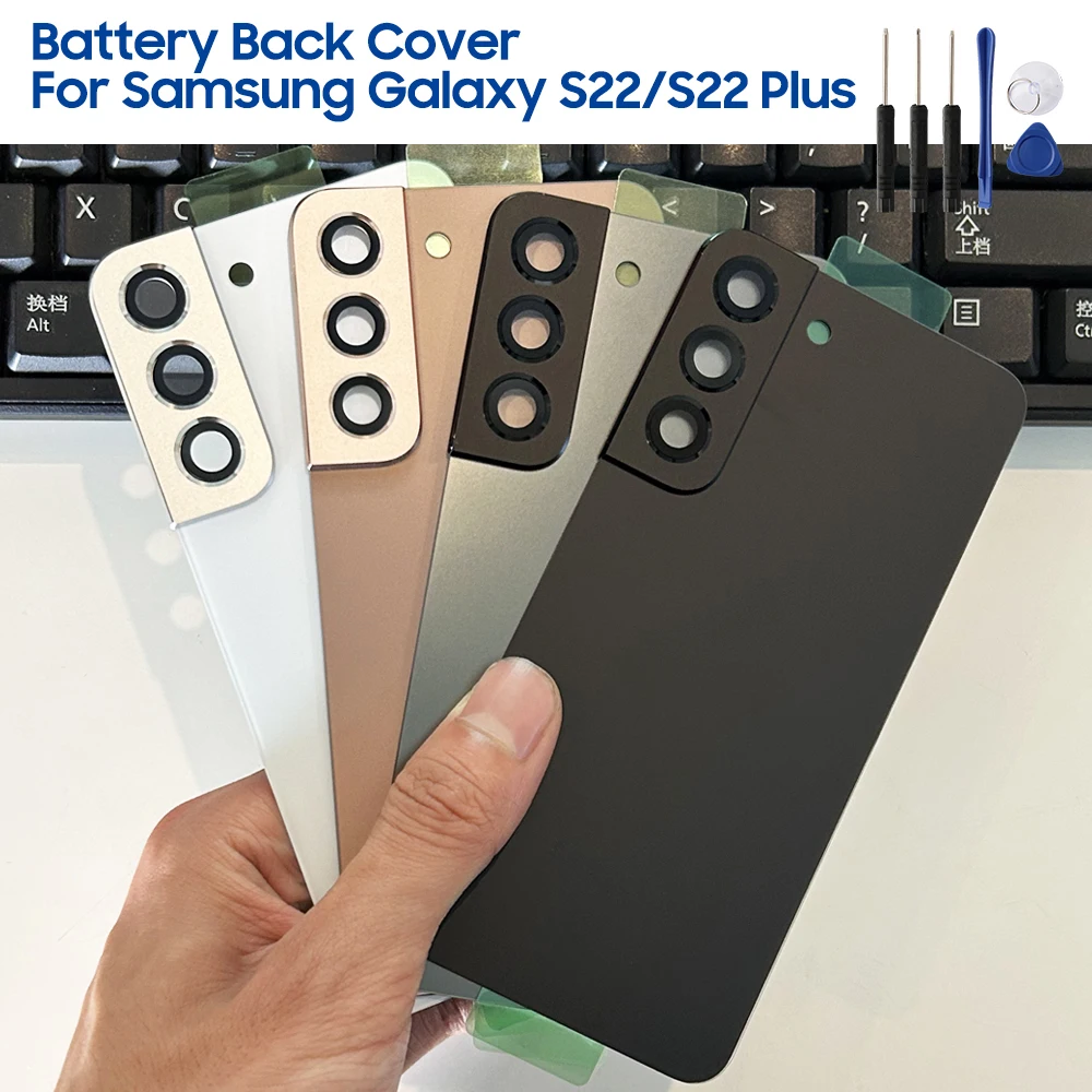 Mobile Phone Glass Backshell Housing Back Cover For SAMSUNG Galaxy S22 Plus S22+ S22Plus 5G Phone Rear Battery Door with Tools
Mobile Phone Glass Backshell Housing Back Cover For SAMSUNG Galaxy S22 Plus S22+ S22Plus 5G Phone Rear Battery Door with Tools