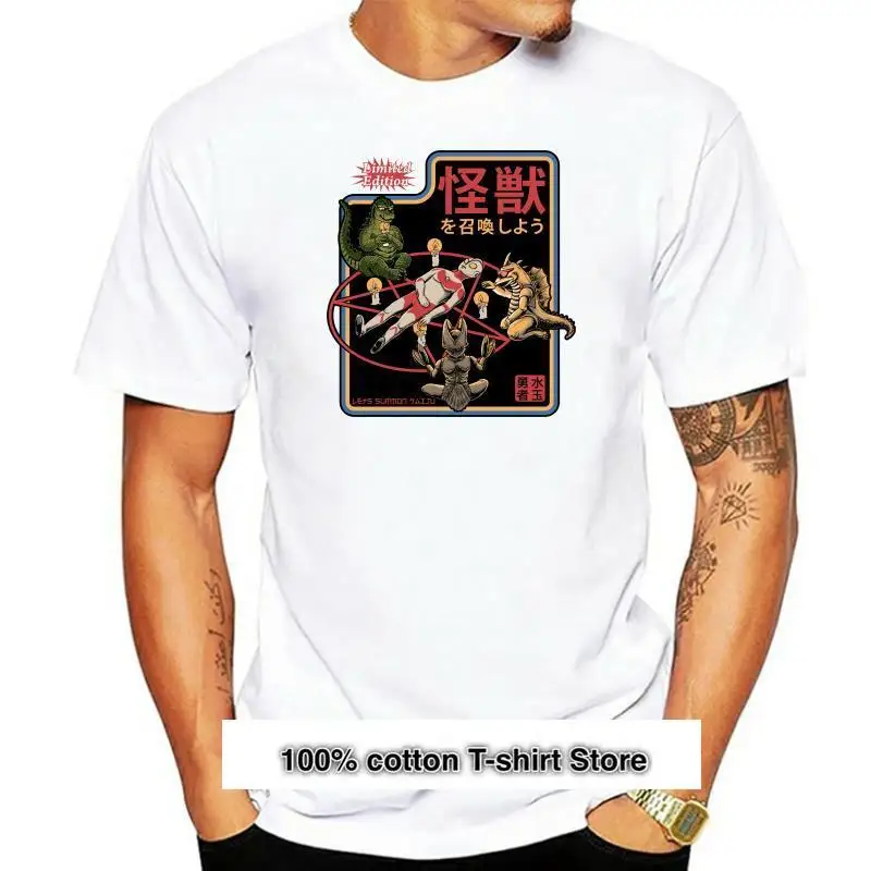 Altman-Camiseta de cuello redondo suave, Let's Summon, Kaiju, Scary Satan, diseño gráfico inspirado, Wizard Evil Demon
Altman-Camiseta de cuello redondo suave, Let's Summon, Kaiju, Scary Satan, diseño gráfico inspirado, Wizard Evil Demon
