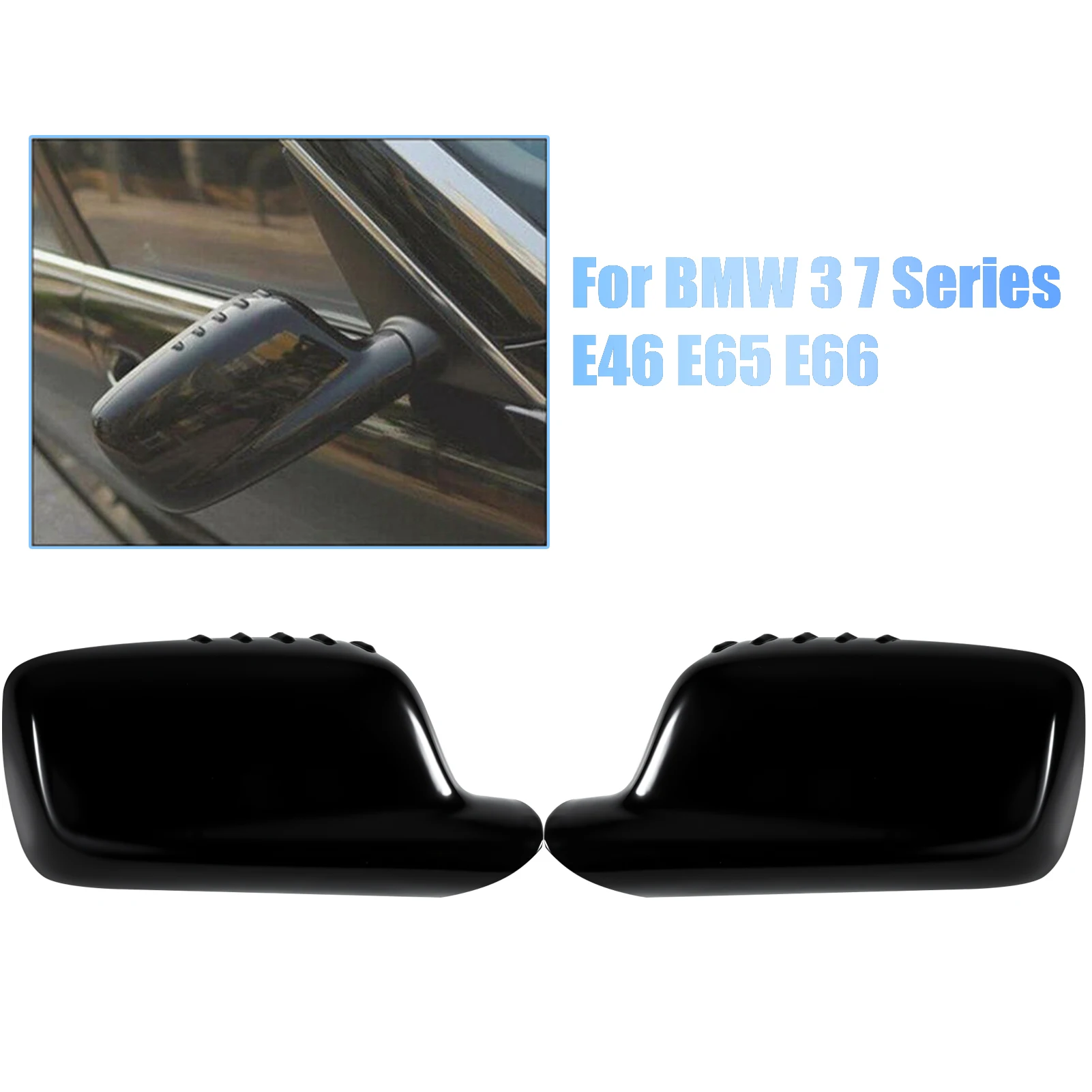 Side Rearview Mirror Cover Cap Carbon Fiber Black For BMW E46 E65 E66 E67 745i 750i Car Accessories 51167074236 51167074235
Side Rearview Mirror Cover Cap Carbon Fiber Black For BMW E46 E65 E66 E67 745i 750i Car Accessories 51167074236 51167074235