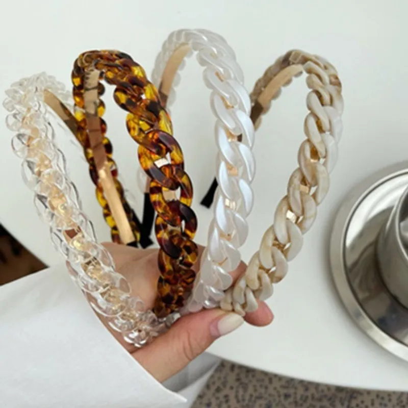 Acrylic Material Metallic Headband Colorful Serial Hairband Woman Alloy Hair Hoop Hair Accessories
Acrylic Material Metallic Headband Colorful Serial Hairband Woman Alloy Hair Hoop Hair Accessories