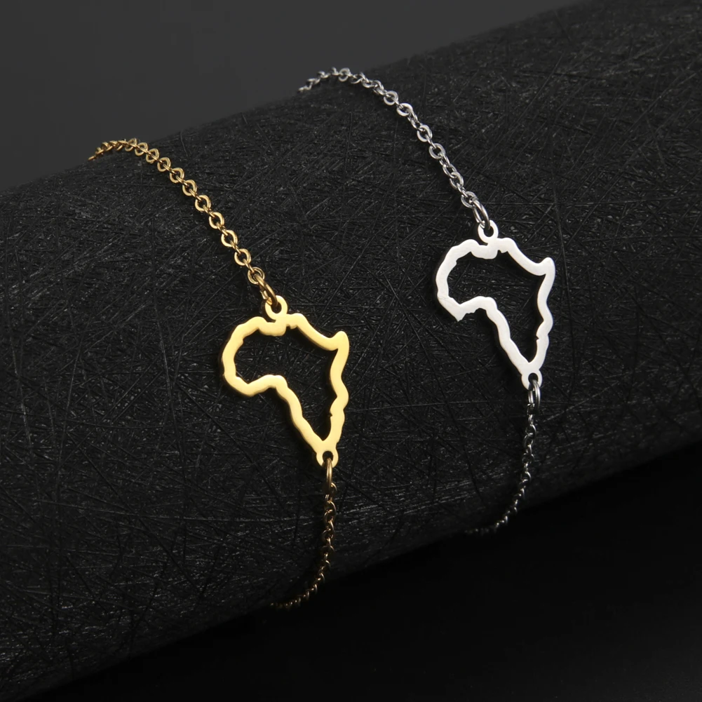 Amaxer Stainless Steel Bracelets Africa Map Hollow Pendant Bracelet For Women Girl Birthday Anniversary Jewelry Party Gifts
Amaxer Stainless Steel Bracelets Africa Map Hollow Pendant Bracelet For Women Girl Birthday Anniversary Jewelry Party Gifts
