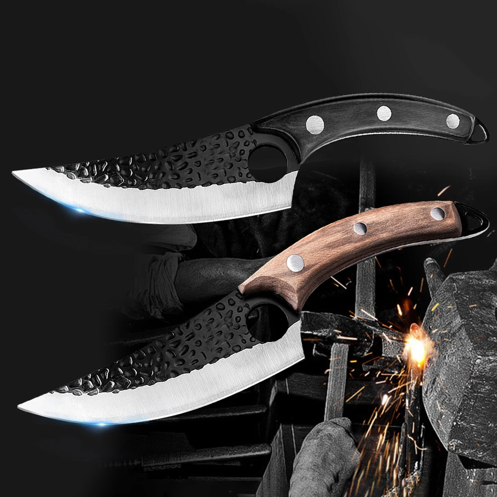 Boning Knife Meat Cleaver Hunting Knife Handmade Forged Stainless Steel Kitchen Knives Professional Butcher Chef Knife
Boning Knife Meat Cleaver Hunting Knife Handmade Forged Stainless Steel Kitchen Knives Professional Butcher Chef Knife