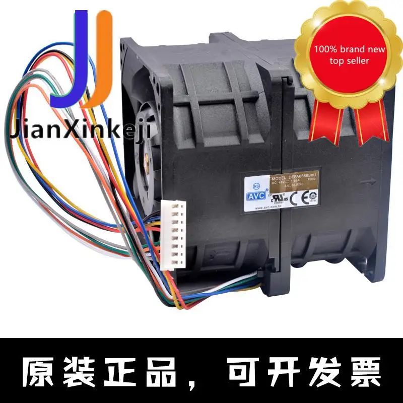 1pcs 100% orginal new DFPA0880B8U 8080 8cm 48V 1.56A server chassis cabinet cooling fan
1pcs 100% orginal new DFPA0880B8U 8080 8cm 48V 1.56A server chassis cabinet cooling fan