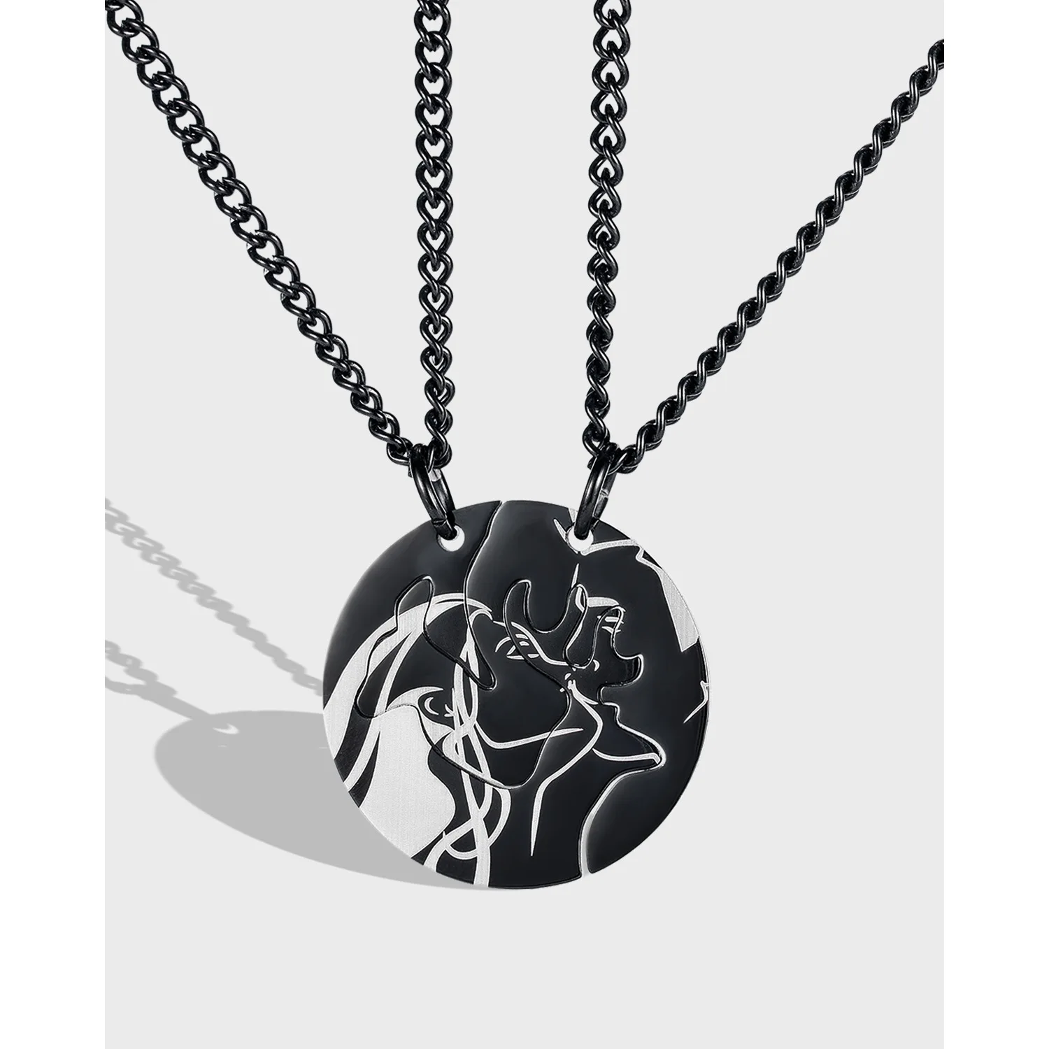 Простые парные ожерелья с подвеской в виде лося, ожерелье из нержавеющей стали с лосями для женщин и мужчин, Подарок на годовщину Дня Святог...
Простые парные ожерелья с подвеской в виде лося, ожерелье из нержавеющей стали с лосями для женщин и мужчин, Подарок на годовщину Дня Святог...