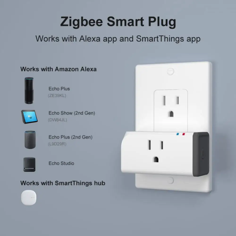 

SONOFF S31 Lite Zb Smart Plug US Type Zigbee Socket Ewelink APP Remote Control Works With Alexa Google Zbbridge SmartThings Hub