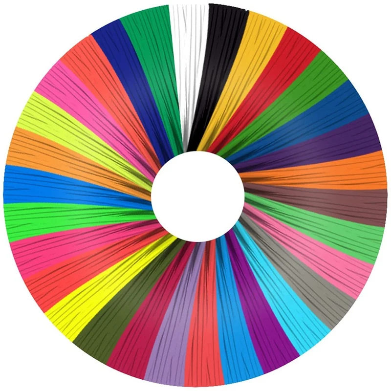 3D Pen Filament Refills 30 Colors,3D Pen Filament PLA 1.75Mm,Non-Toxic, Smooth Printing Refills
3D Pen Filament Refills 30 Colors,3D Pen Filament PLA 1.75Mm,Non-Toxic, Smooth Printing Refills