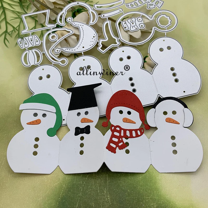 New Christmas Snowman Metal Cutting Dies for DIY Scrapbooking Album Paper Cards Decorative Crafts Embossing Die Cuts
New Christmas Snowman Metal Cutting Dies for DIY Scrapbooking Album Paper Cards Decorative Crafts Embossing Die Cuts
