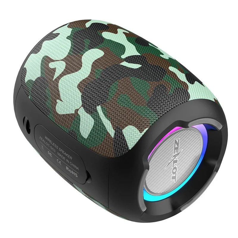 Customized Fanatic S53 Bluetooth Speaker Subwoofer Large Volume Waterproof Portable Outdoor Mini Speaker
Customized Fanatic S53 Bluetooth Speaker Subwoofer Large Volume Waterproof Portable Outdoor Mini Speaker