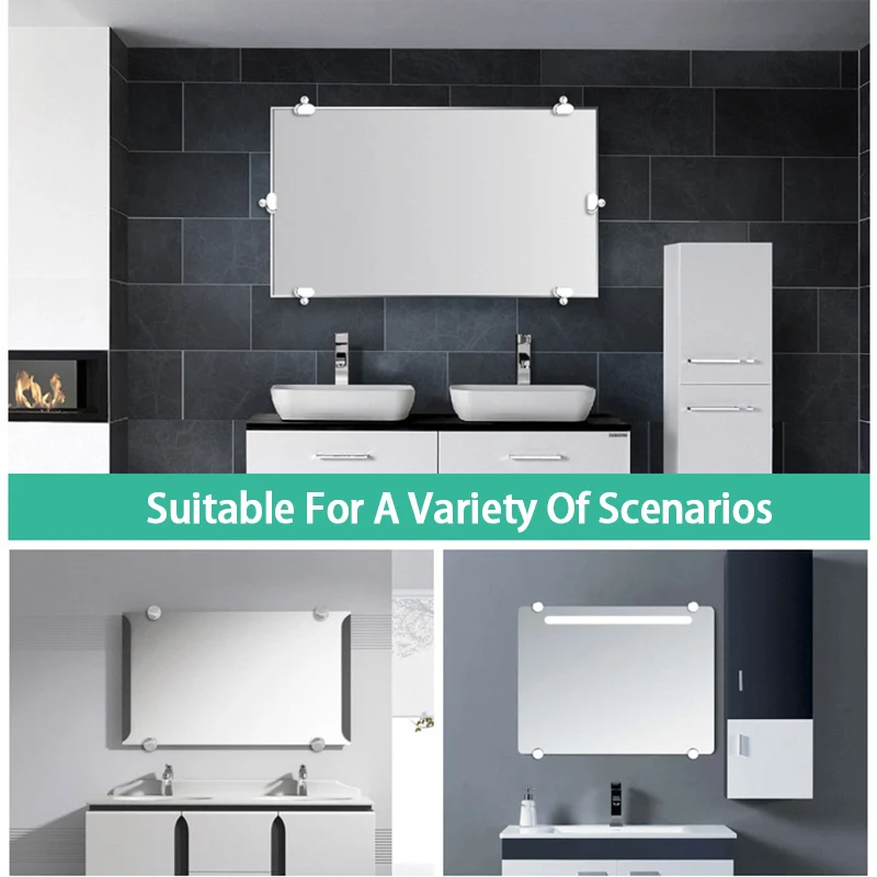 1Pc Bathroom Mirror Fixed Accessories Advertising Plate Glass Clamp Fixed Clip Mirror Fixed Fitting
1Pc Bathroom Mirror Fixed Accessories Advertising Plate Glass Clamp Fixed Clip Mirror Fixed Fitting