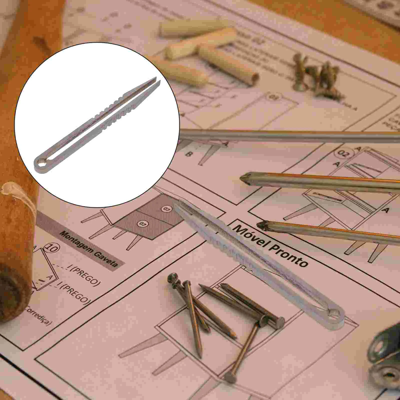 Titanium Alloy Tweezers Camping Supplies Lash Tool Compact Machining Clamp Repair Numerical Control Hex Socket Wrench Outdoor
Titanium Alloy Tweezers Camping Supplies Lash Tool Compact Machining Clamp Repair Numerical Control Hex Socket Wrench Outdoor