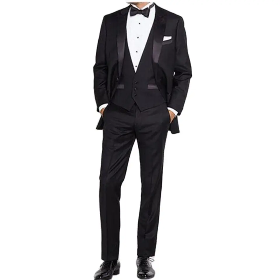 New Classic Men’s Suit Smolking Noivo Terno Slim Fit Easculino Evening Suits For Men Wedding Groom Tuxedo Tailored Black Wedding
New Classic Men’s Suit Smolking Noivo Terno Slim Fit Easculino Evening Suits For Men Wedding Groom Tuxedo Tailored Black Wedding