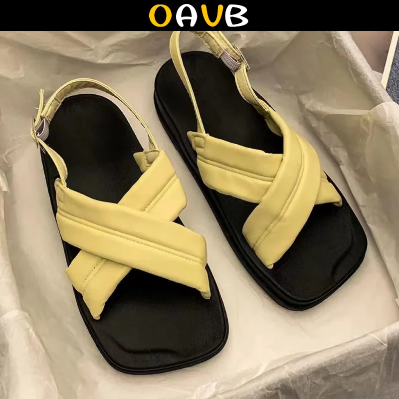 OAVB INS Shoes For Women Flat Roman Shoes Casual Sandals Solid Women's Slippers Beach Sandal Women 2023 New Shoes Summer
OAVB INS Shoes For Women Flat Roman Shoes Casual Sandals Solid Women's Slippers Beach Sandal Women 2023 New Shoes Summer