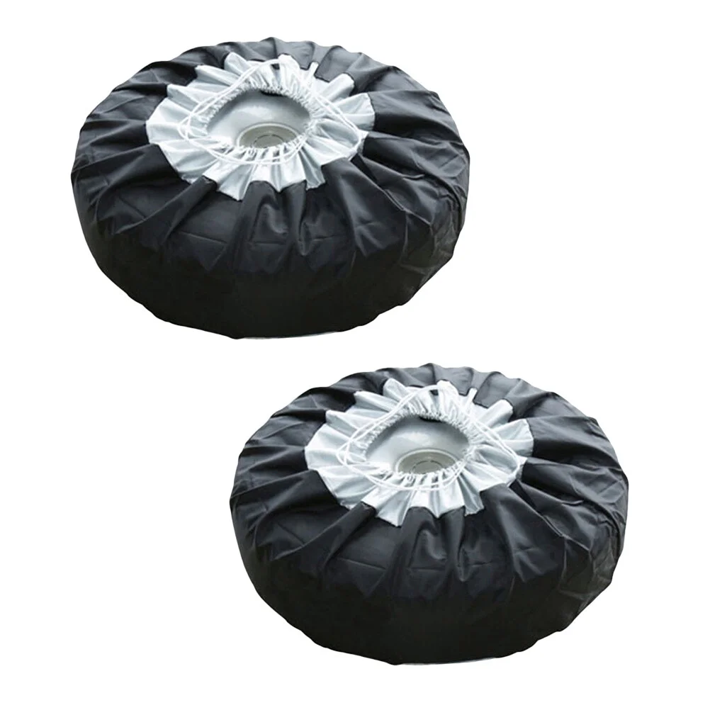 2PCS Oxford Cloth Car Tire Covers Waterproof Dustproof Wheel Tire Case Protector for 65cm Tire
2PCS Oxford Cloth Car Tire Covers Waterproof Dustproof Wheel Tire Case Protector for 65cm Tire
