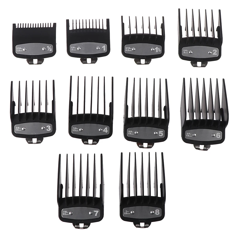 1pc Hair Clipper Combs Guide Kit Multi-color Plastic Hair Trimmer Guards Attachments Universal Hair Salon Tool
1pc Hair Clipper Combs Guide Kit Multi-color Plastic Hair Trimmer Guards Attachments Universal Hair Salon Tool