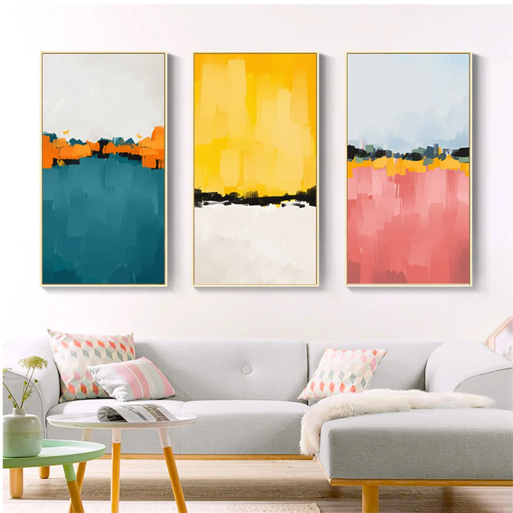 Modern Abstract Mid Century Poster Watercolor Color Blocks Canvas Paintings Wall Art Picture Print Living Room Home Decoration
Modern Abstract Mid Century Poster Watercolor Color Blocks Canvas Paintings Wall Art Picture Print Living Room Home Decoration