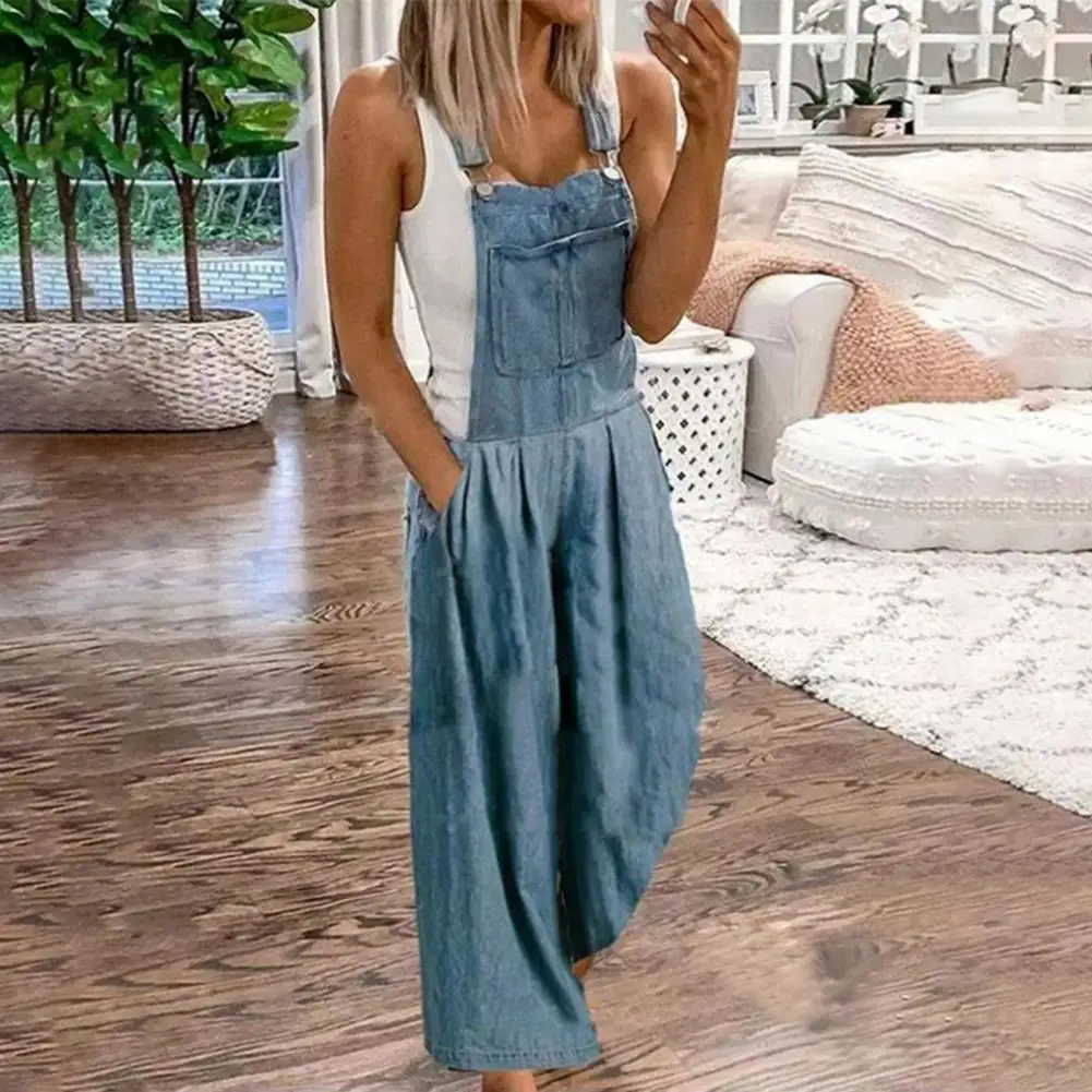 2022 New Fashion Women Ladies Solid Color Denim Jumpsuit Distressed Trendy Denim Wide Legs Strap Jumpsuit for Daily Life
2022 New Fashion Women Ladies Solid Color Denim Jumpsuit Distressed Trendy Denim Wide Legs Strap Jumpsuit for Daily Life