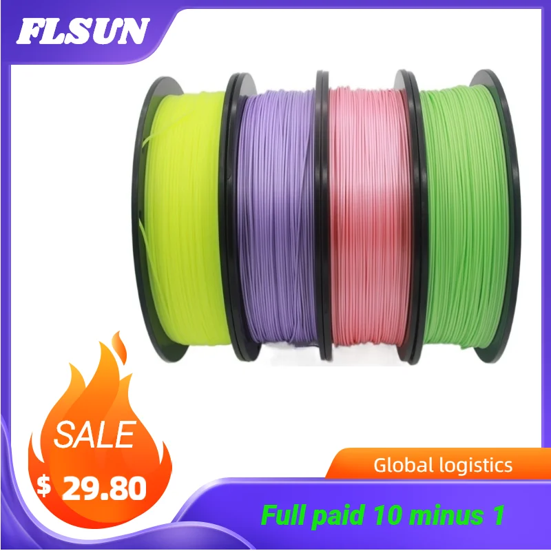 FLSUN new product upgrade 3D printed wire PLA 1.75mm stereo 3D printer consumable
FLSUN new product upgrade 3D printed wire PLA 1.75mm stereo 3D printer consumable
