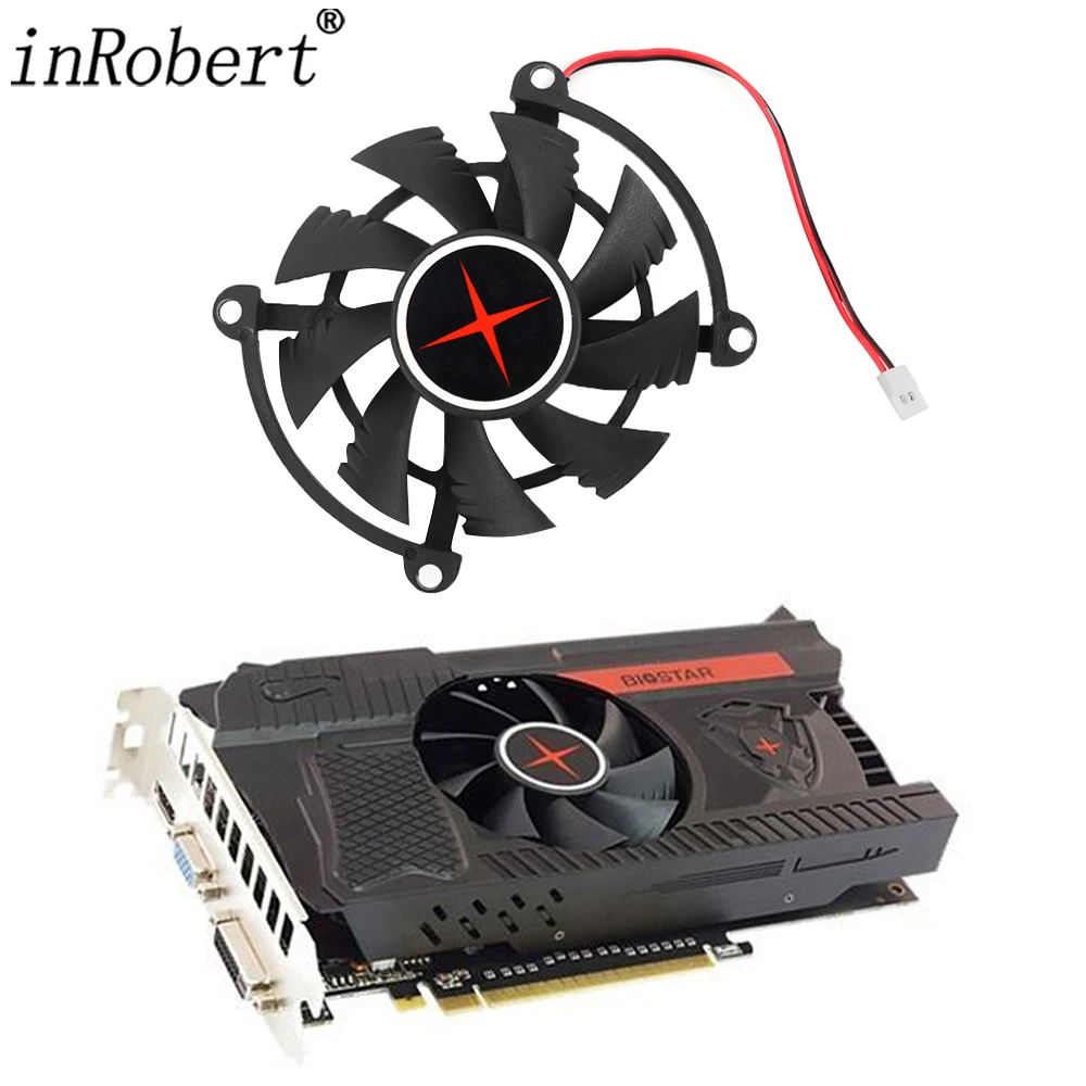 Video Card Fan For BIOSTAR NVIDIA GeForce GTX 750 Ti GPU 2GB GDDR5 75MM ND-8015M12B GTX750Ti Graphics Card Cooling Fan
Video Card Fan For BIOSTAR NVIDIA GeForce GTX 750 Ti GPU 2GB GDDR5 75MM ND-8015M12B GTX750Ti Graphics Card Cooling Fan