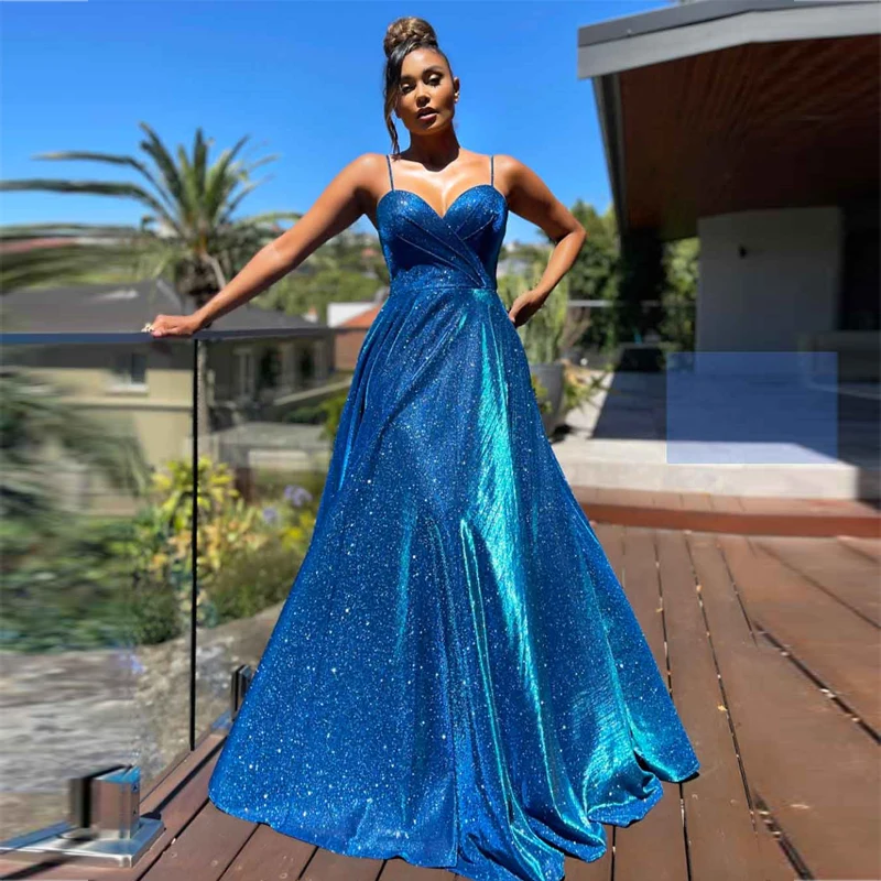 2021 Summer Royal Blue Prom Dress Casual Sexy Giltter Halter Hollow Vestidos Women Party Ball Gown Night Formal Robe
2021 Summer Royal Blue Prom Dress Casual Sexy Giltter Halter Hollow Vestidos Women Party Ball Gown Night Formal Robe