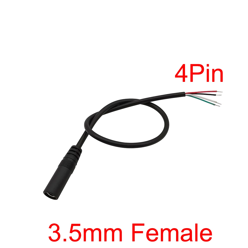 2,5 мм 3,5 мм 2 полюса 3 полюса 4 полюса аудио штекер постоянного тока Удлинительный кабель моно стерео провод DIY ремонтный шнур
2,5 мм 3,5 мм 2 полюса 3 полюса 4 полюса аудио штекер постоянного тока Удлинительный кабель моно стерео провод DIY ремонтный шнур